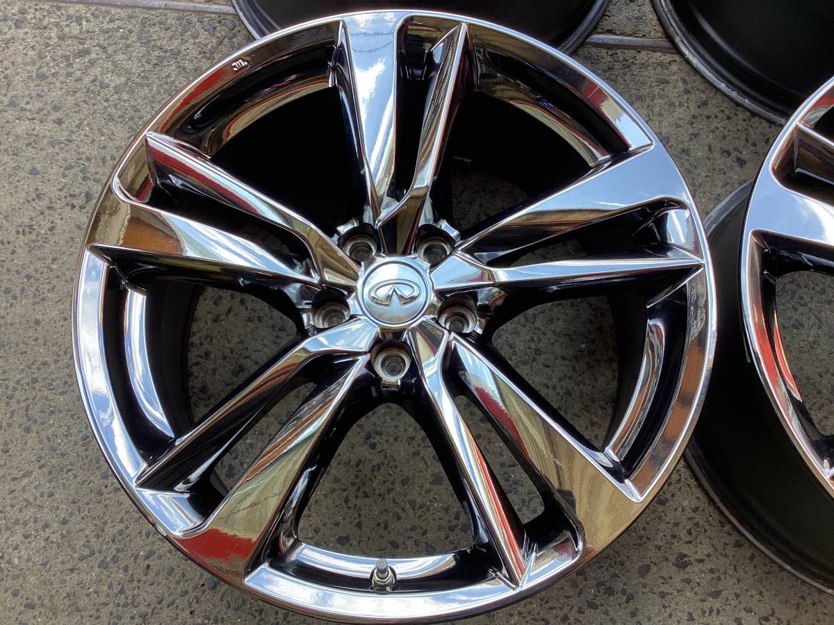 M6294 NISSAN 日産 スカイライン V37 純正アルミ OP 19インチ 4本(5穴 