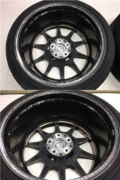 2)RacingHart CP03 18インチホイール 2本セット 9.5J +38mm PCD114.3 5 