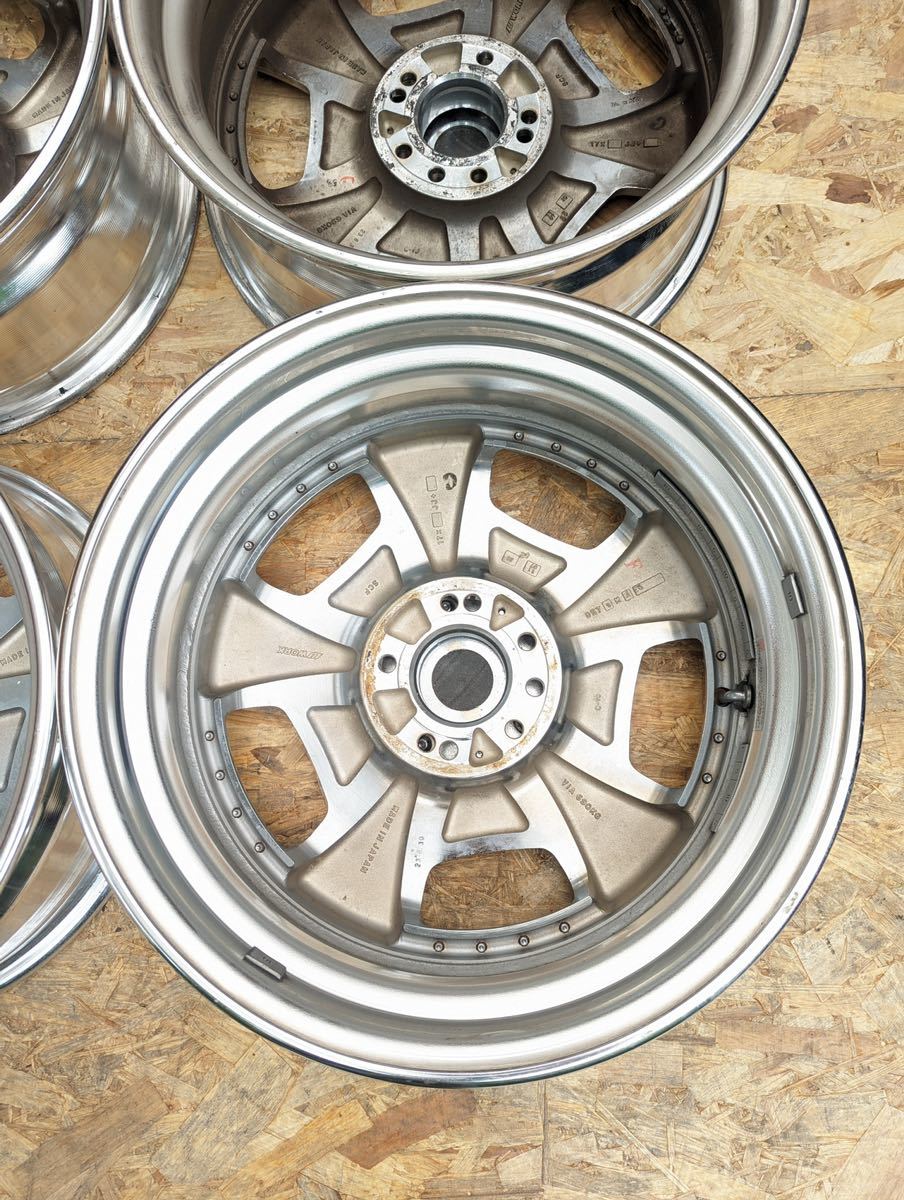 希少！】WORK EUROLINE ワーク ユーロライン DH 17インチ 7J ＋48 