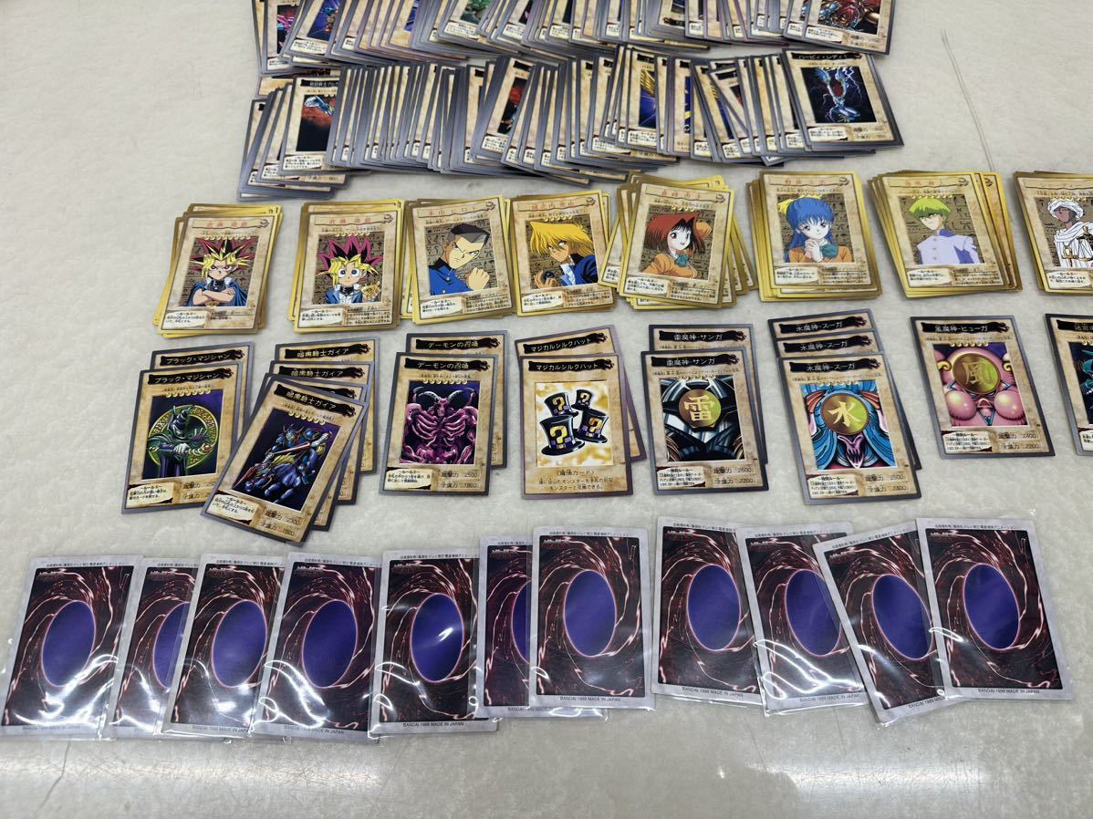 遊戯王　バンダイ　カードダス　まとめ売り カードダス 遊☆戯☆王 まとめ売り】バンダイ 遊戯王 190枚 カードダス