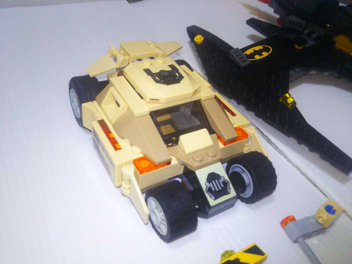 中古 LEGO レゴ スーパーヒーローズ バットマン 6863 バットウイング 