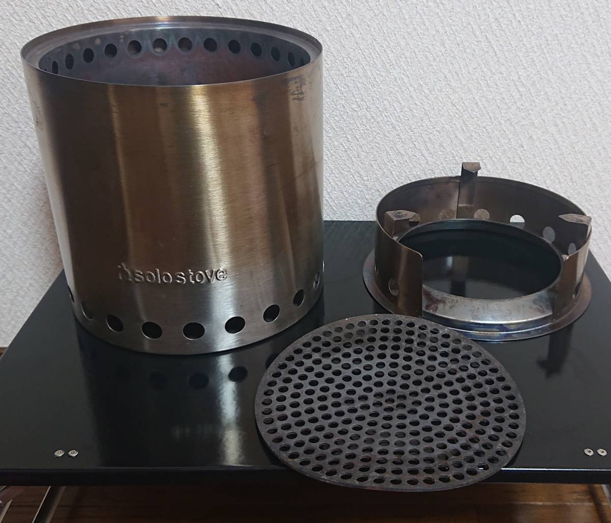 ソロストーブ ロストル ステンレス アウトドア用品 ソロストーブ の