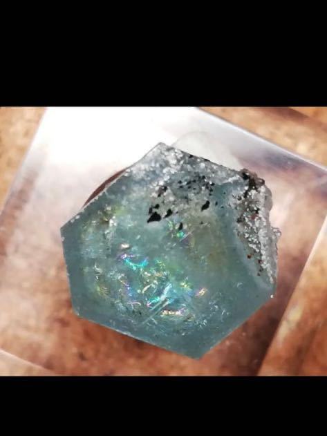 ナミビア産アクアマリン柱状原石