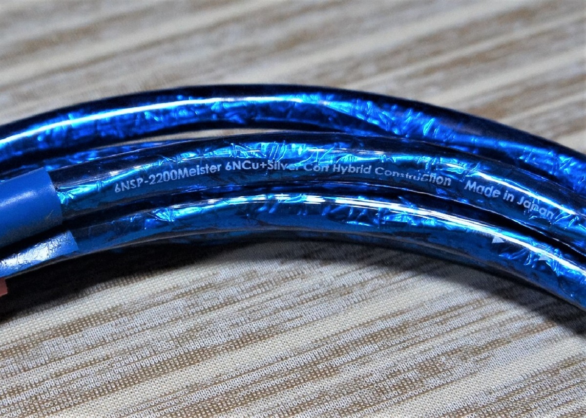 ZONOTONE 約2m スピーカーケーブルペア 6NSP-2200 Meister ゾノトーン