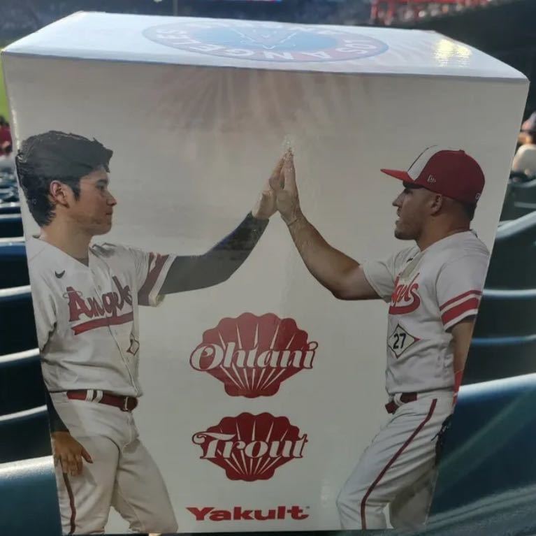 激レア ロサンゼルス エンゼルス 大谷翔平 マイク トラウト シティ