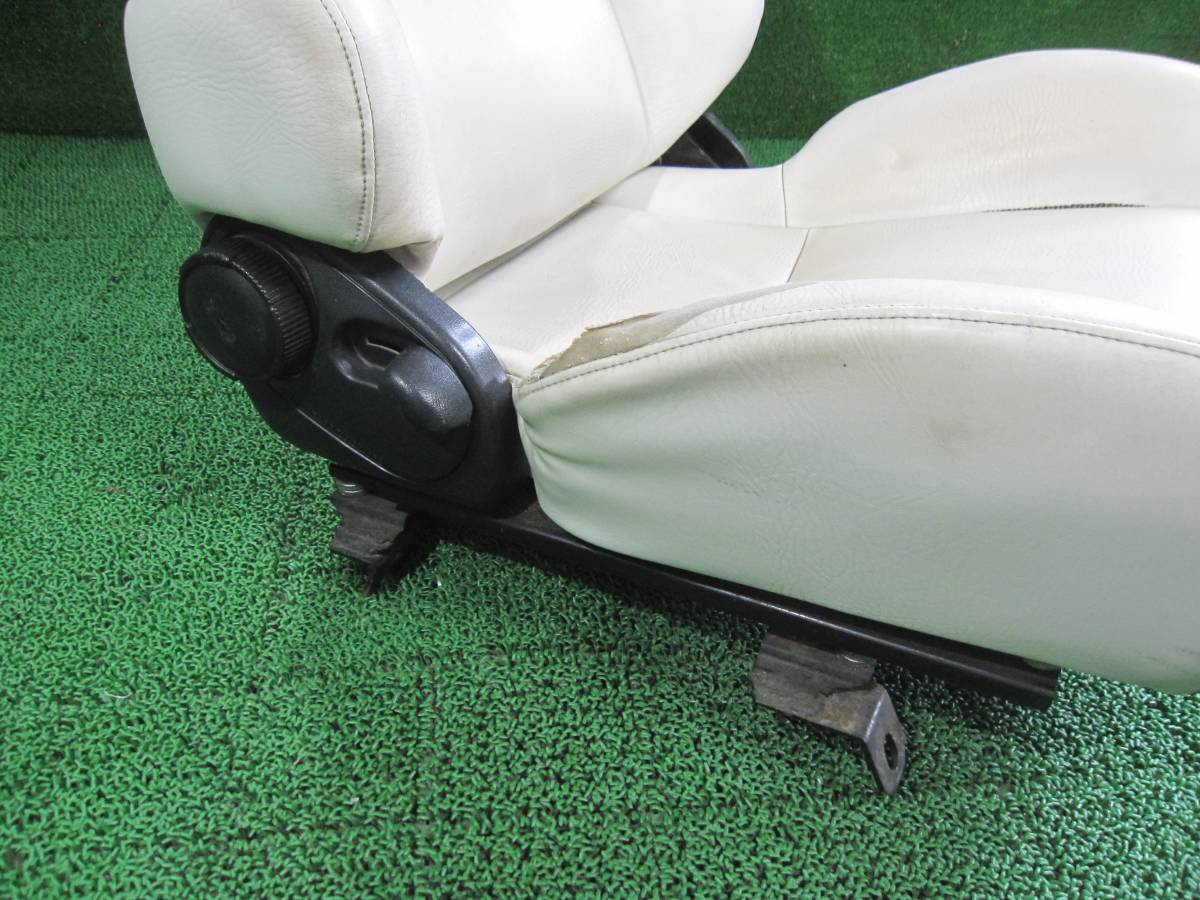 AARレザーセミバケットシート 限定 アラコ AAR RECARO セミバケ 2脚 