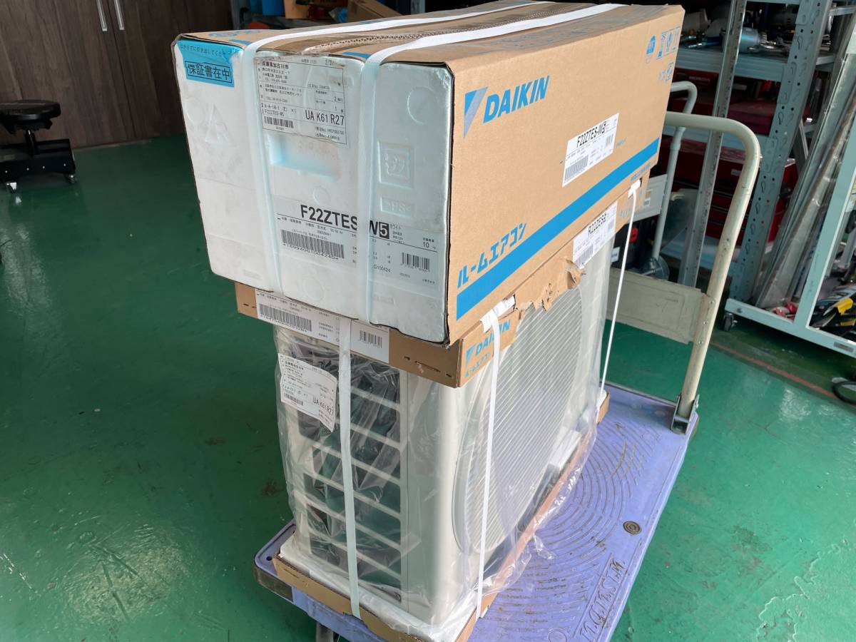 F22ZTES-W5 R22ZES5 ルームエアコン F22ZTES-W5+R22ZES5 買取実績