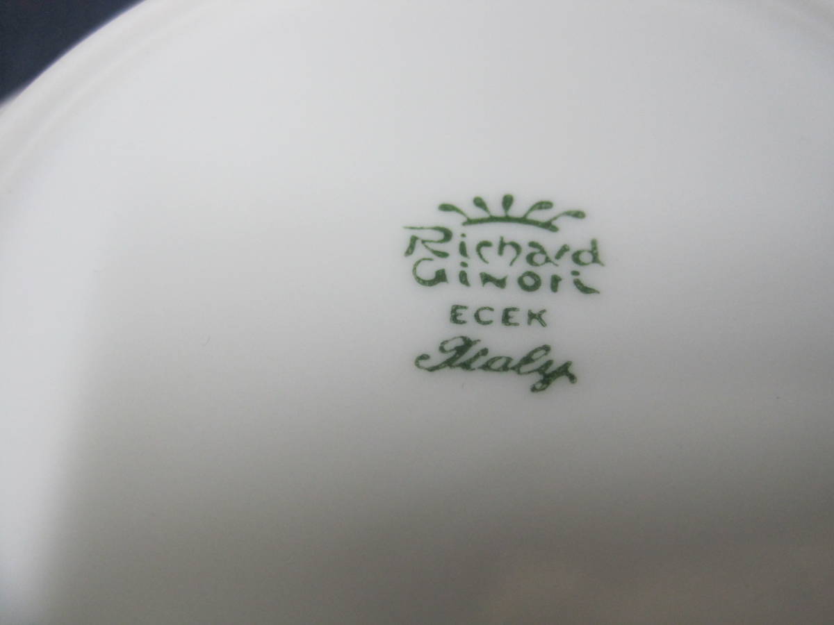 リチャードジノリ（Richard Ginori）プレート4枚 RICHARD GINORI