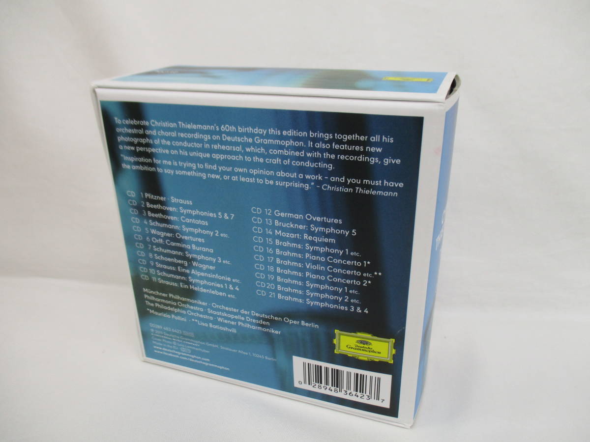 21CD ティーレマン ドイツ・グラモフォン管弦楽器録音全集