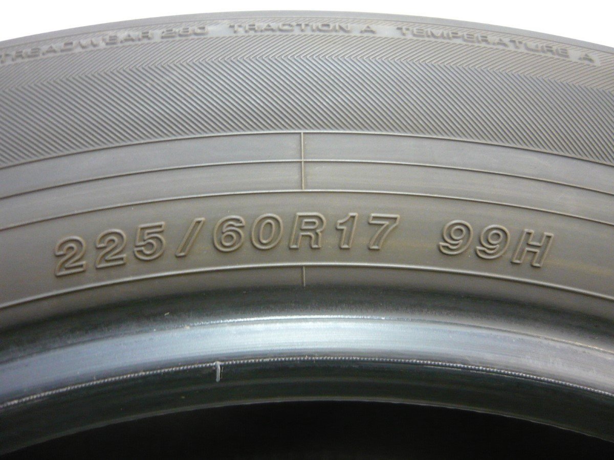 1円開始】ブルーアース E70□225/60R17○7分山 4本 検査済み！取付
