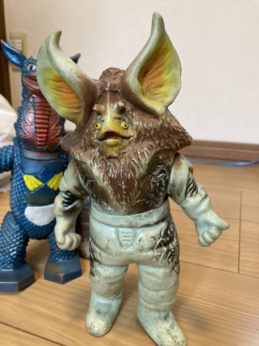 マルサン ソフビ 当時物 イカルス星人 ギャンゴ ネロンガ 3体セット 