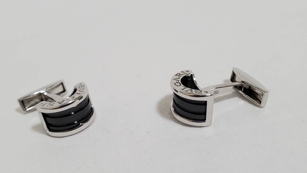 ブルガリ | 正規 B-zeroロゴ エンブレム レア BVLGARI 正規レア 長財布 