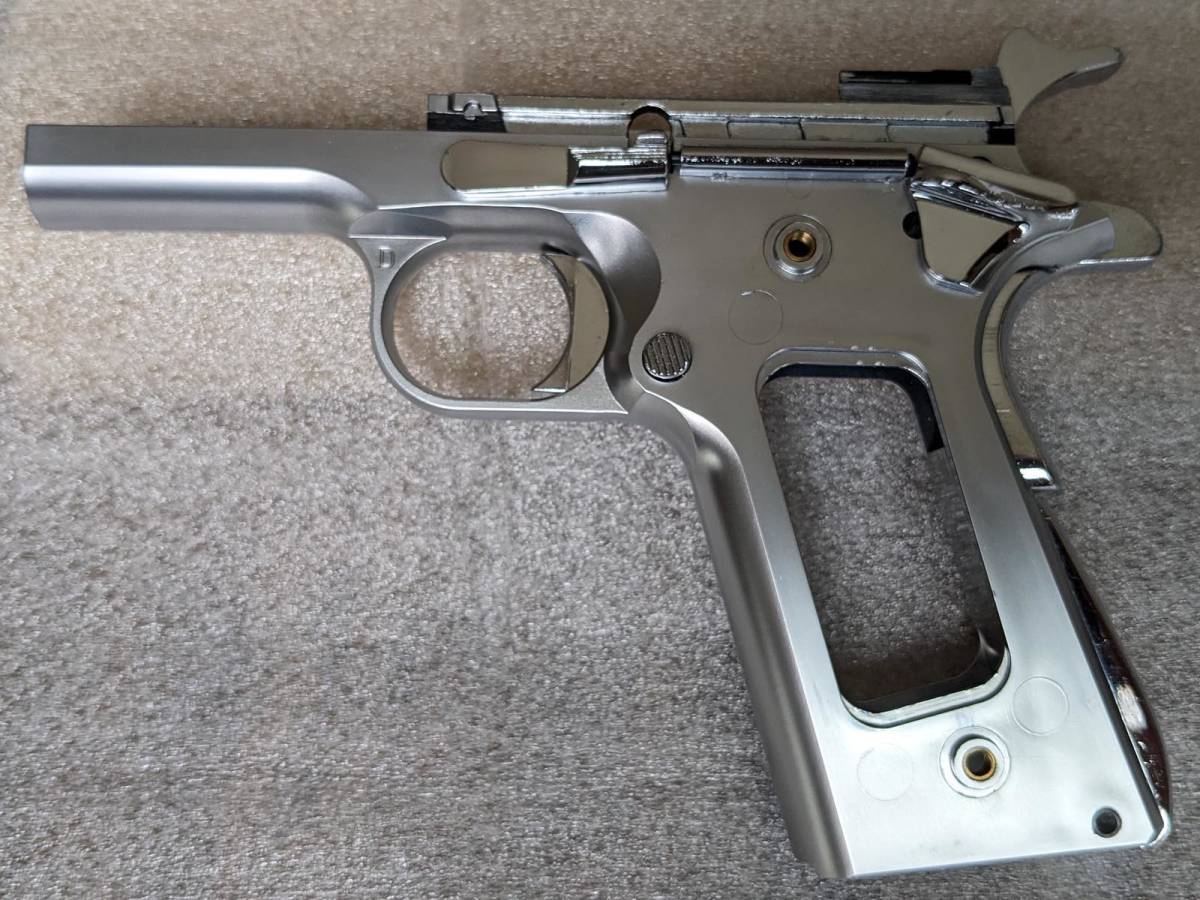 MGC GM5 コルト ガバメント オールシルバー フレーム ASSY