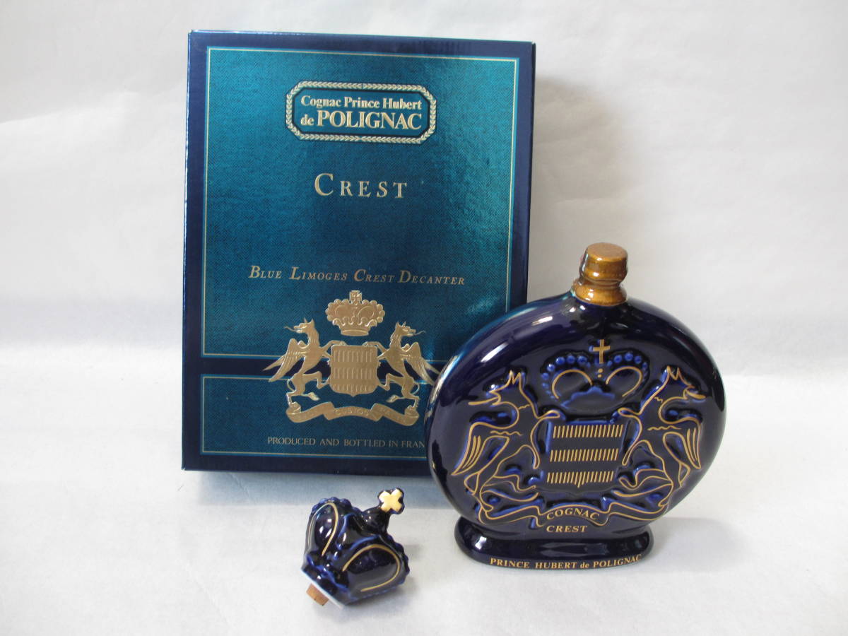 ★（Z）PRINCE HUBERT DE POLIGNAC CREST 青陶器　未開栓　替え栓 箱付