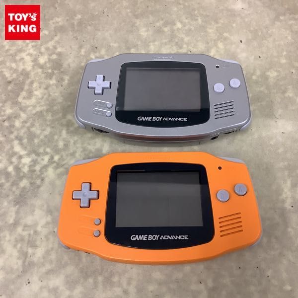 1円〜 箱無 ニンテンドーゲームボーイアドバンス 本体 シルバー