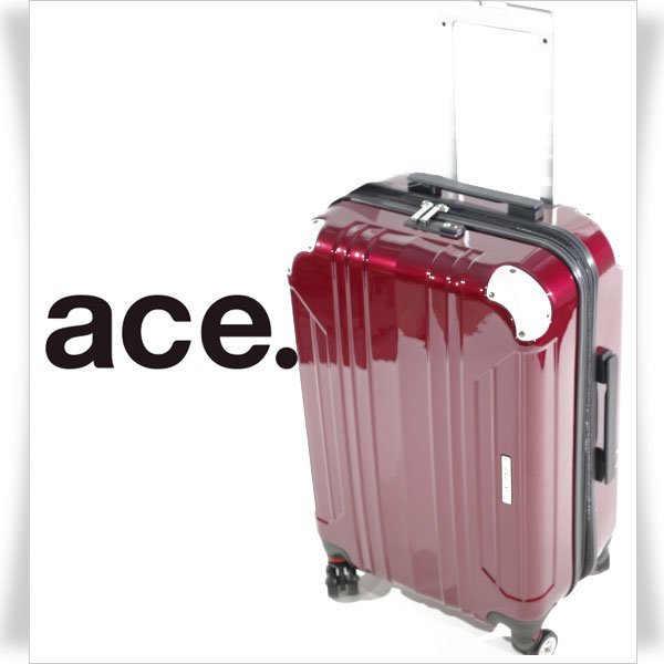 新品1円～☆ACE エース 4輪スーツケース トランク キャリーケース