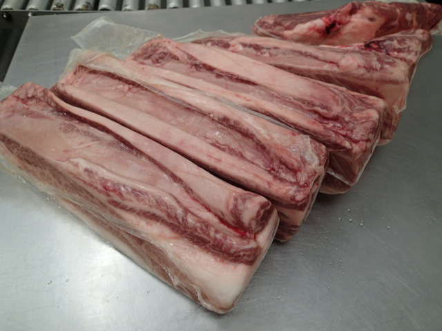 即決】最高級【仙台牛】A5 黒毛和牛三角バラ 5.3kg 新鮮チルド 業務用