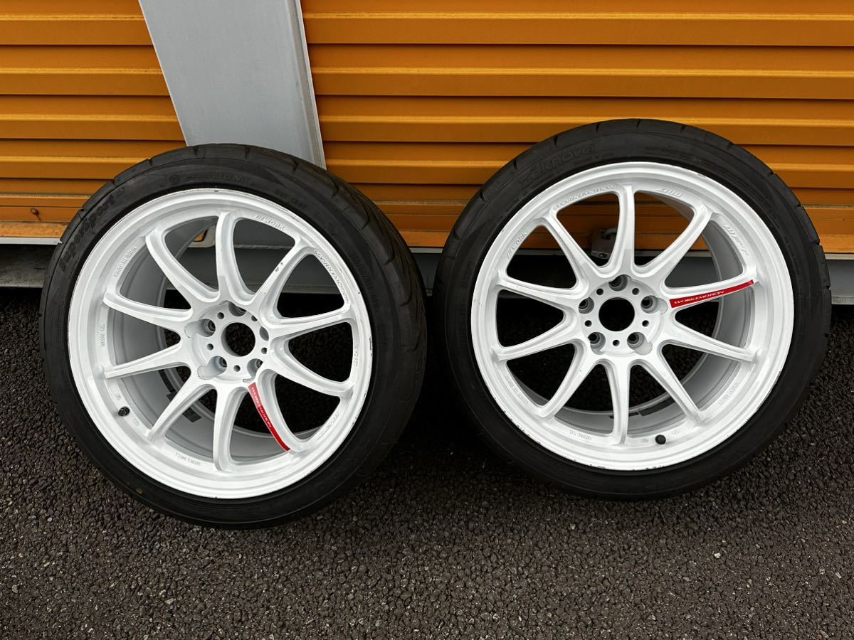 Work エモーション ZR10 18インチ 9.5J +12 ワークホイール ドリケツ 2 