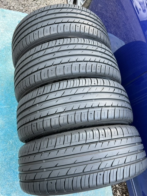 中古タイヤ4本セット FALKEN 日本 215/45/18 2020年製(ほぼ新品タイヤ 