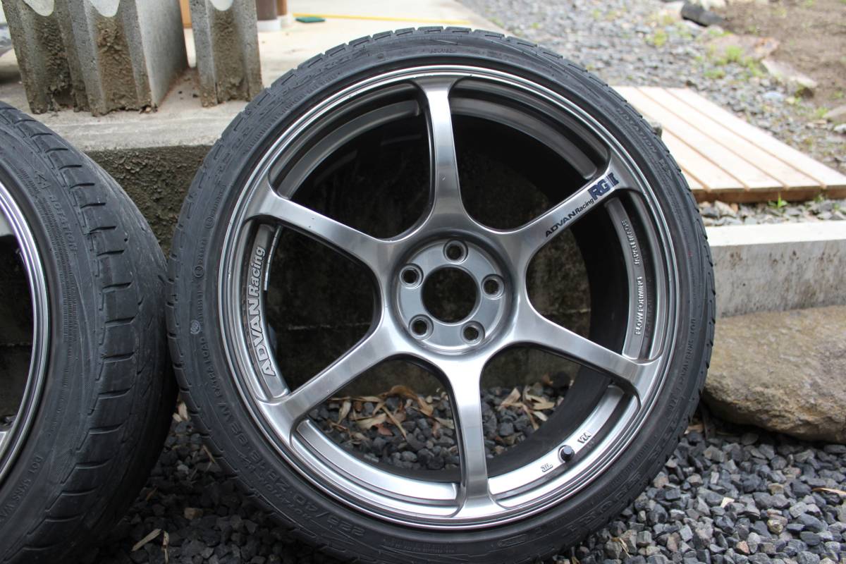ADVAN Racing RG3 18インチ 4本セット ADVAN Racing RG-4 ホイール 