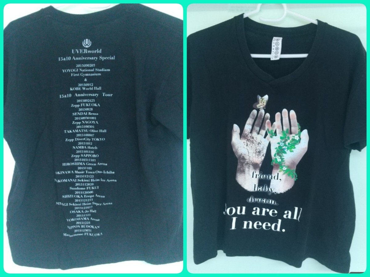 UVERworld ウーバーワールド TAKUYA∞ まとめて Tシャツ M L マフラー