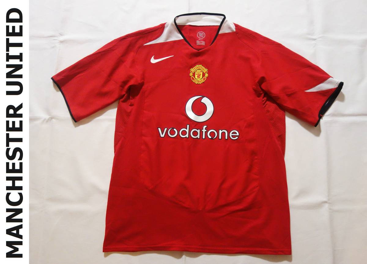マンチェスターユナイテッド 04-06 vodafone NIKE製 ユニフォーム 