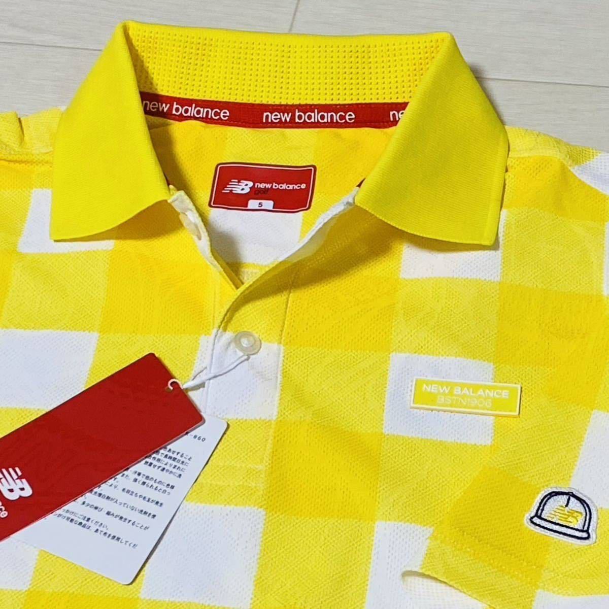 新品☆ニューバランス ゴルフ METRO ヘッドウェア×ブロックチェック