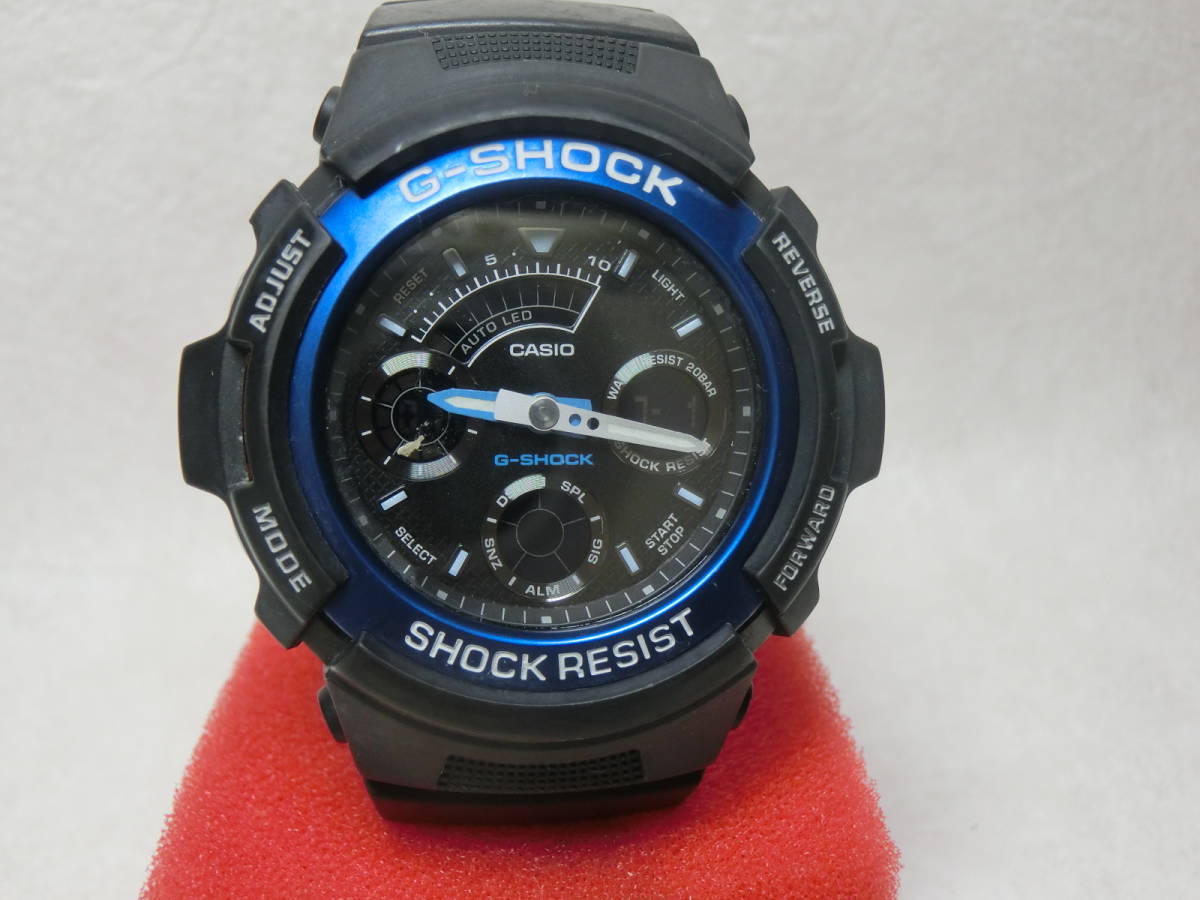 №5127-O5009】中古品：CASIO カシオ GSHOCK ジーショック AW-591 稼働 