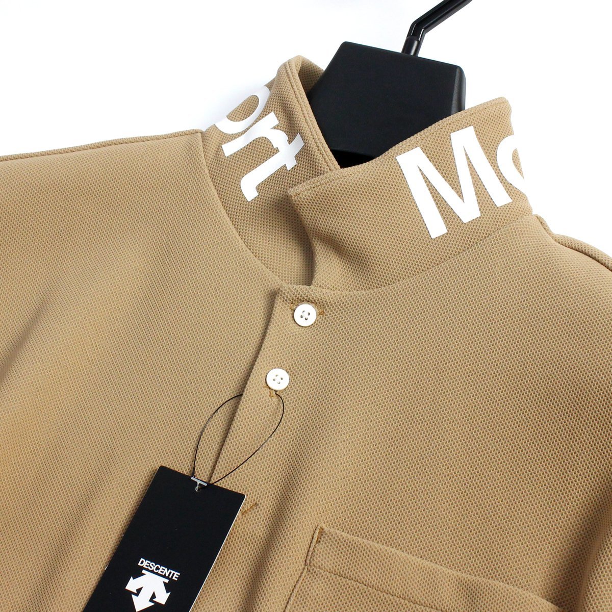 新品 DESCENTE デサント ゴルフに最適 サンスクリーン 半袖 ポロシャツ 