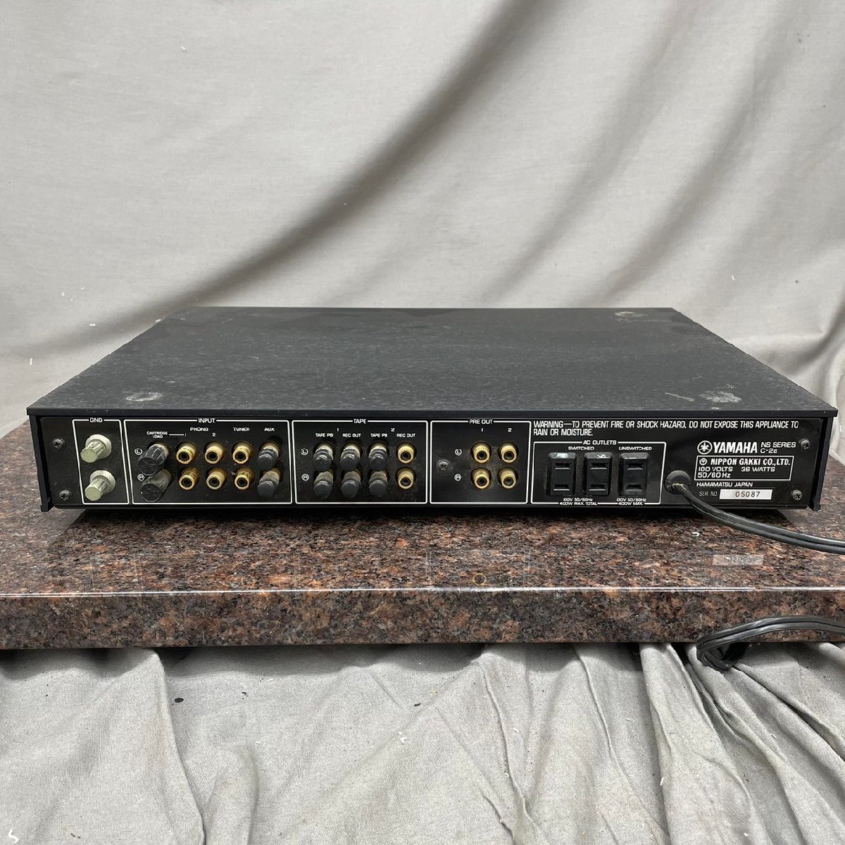 YAMAHA ヤマハ C-2a プリアンプ/コントロールアンプ◇動作品 T326〇 