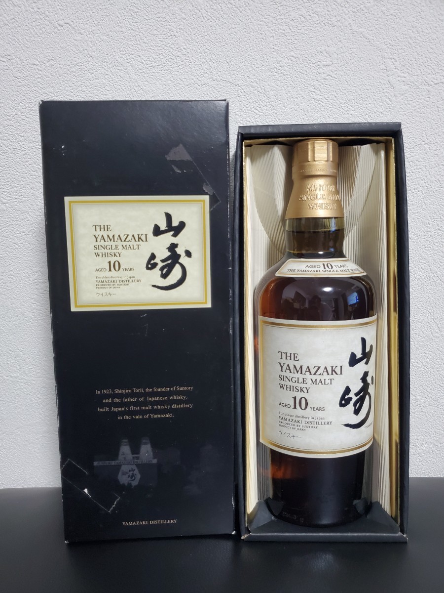 山崎 10年 シングルモルト 白ラベル 700ml ⁄ 40% - 歌舞伎 山崎 10年 シングルモルト 白ラベル 700ml ⁄ 40% - 歌舞伎