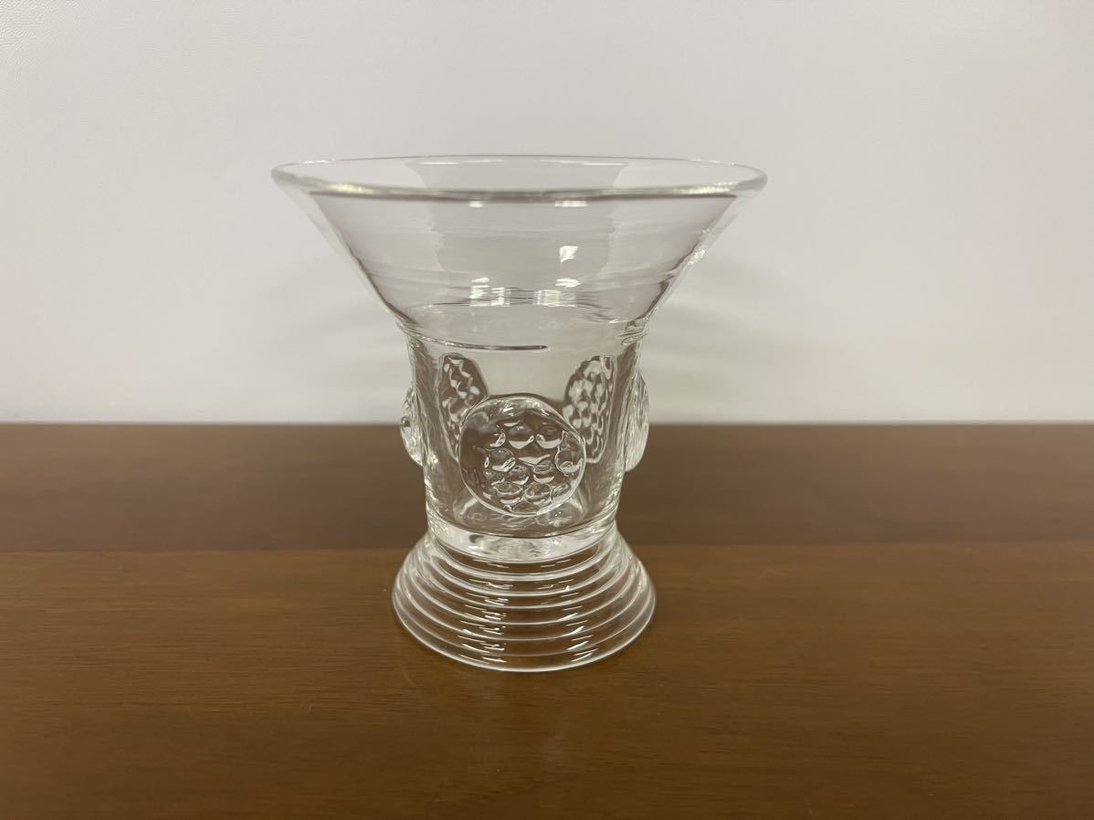 船木倭帆 イチゴプラント 吹きガラスゴブレット タンブラーグラス 硝子  