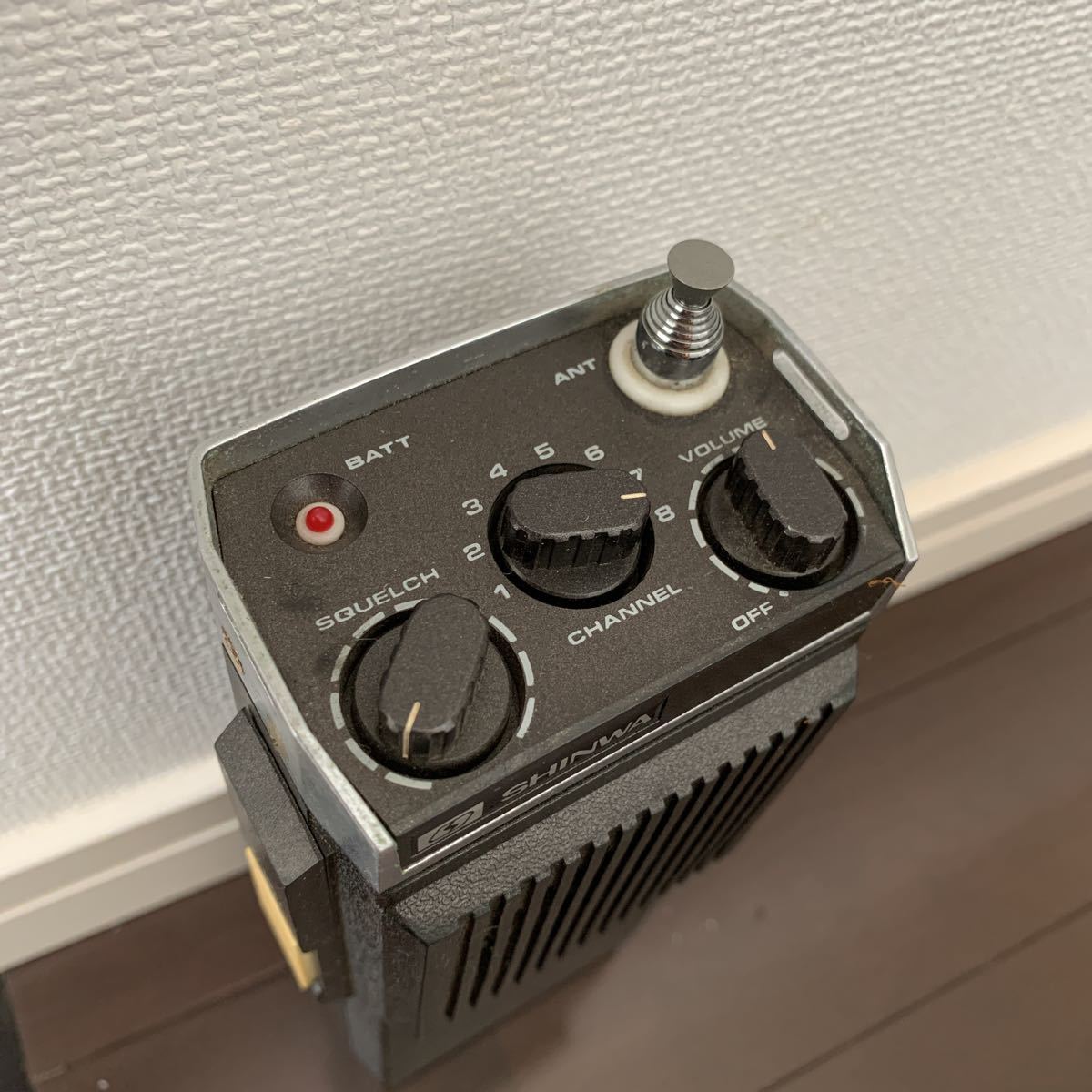 信和 CB トランシーバー SH702J 8ch 500mW 市民ラジオ 動作品 icb rj