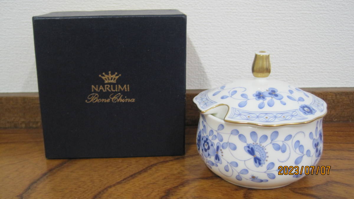 【中293】NARUMI ナルミ BONE CHINA ボーンチャイナ　ジャム入　未使用　保管品
