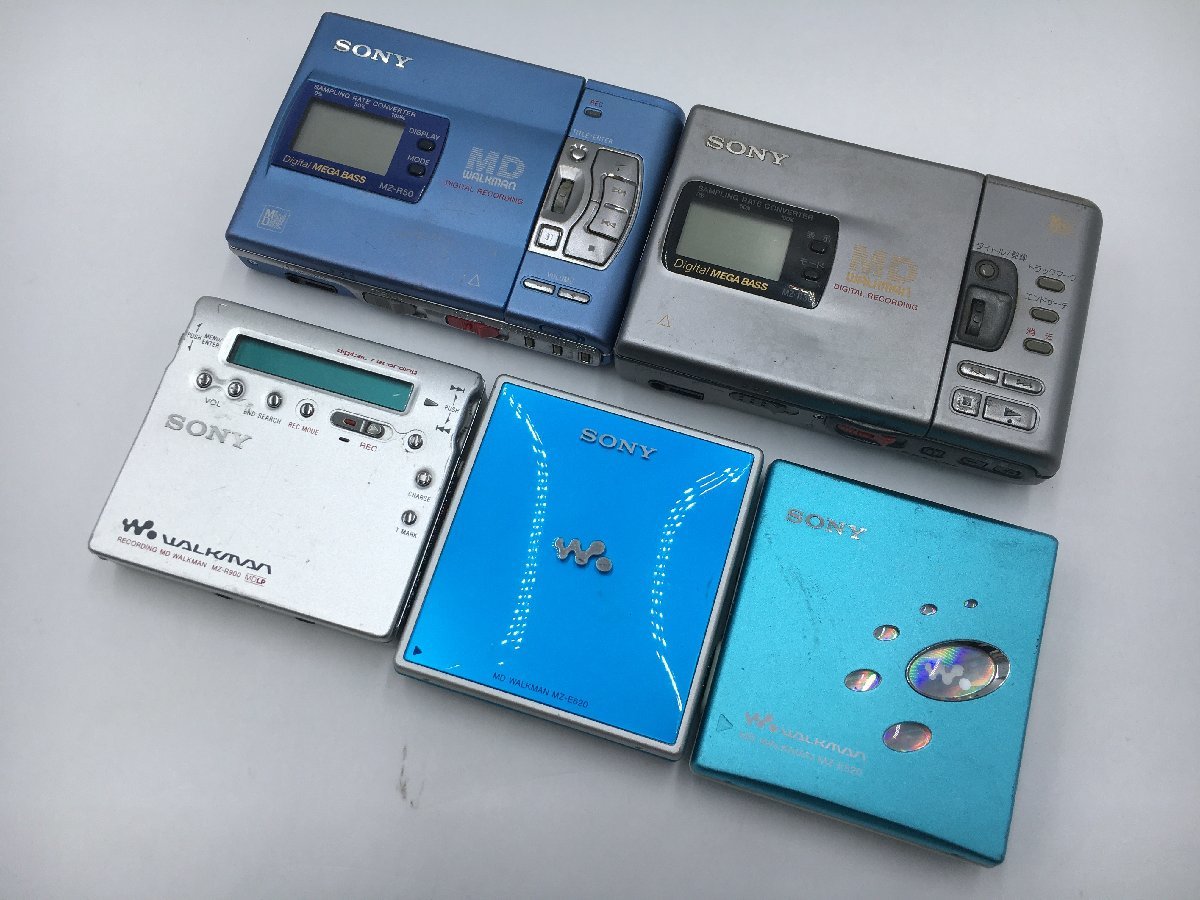 AIWA アイワ AM-F80 ポータブルMDプレーヤー アダプター 元箱他付き[4