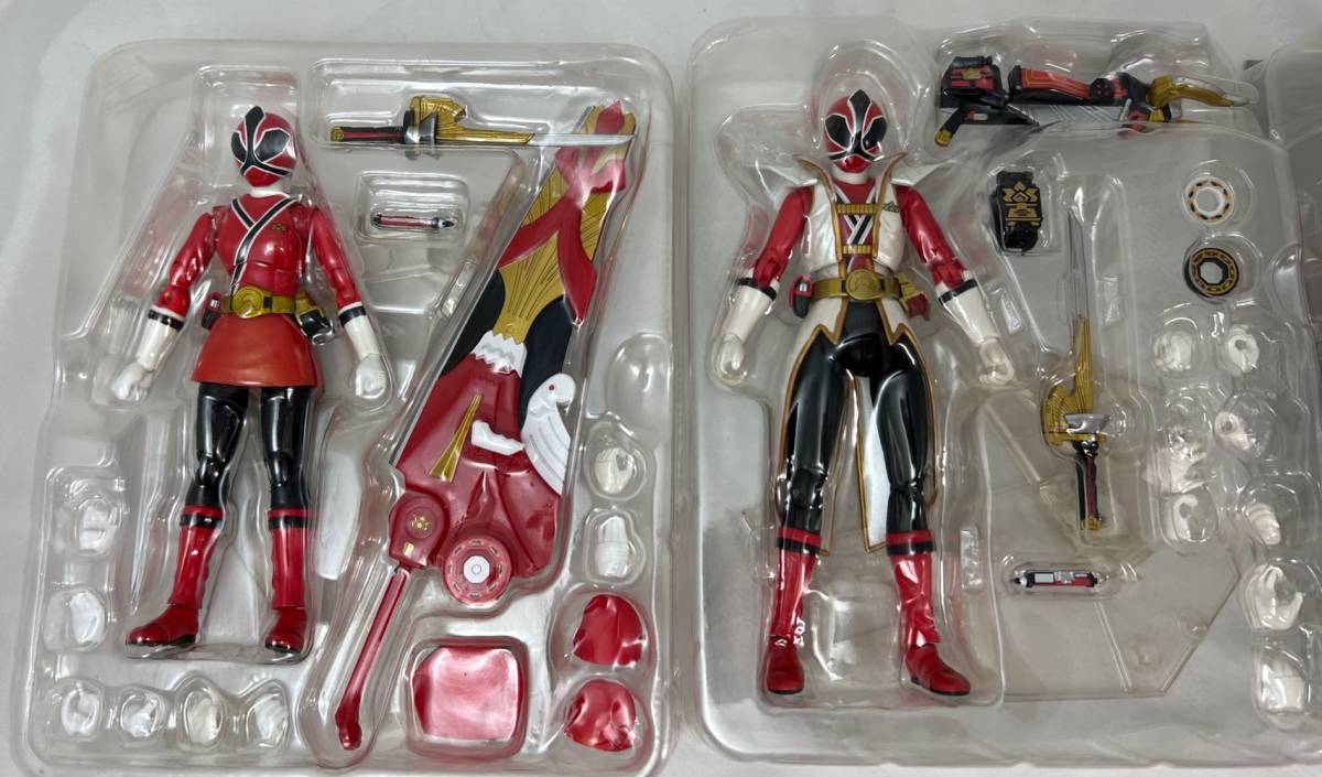 1円〜※4体セット S.H.F フィギュアーツ 侍戦隊シンケンジャー スーパー 