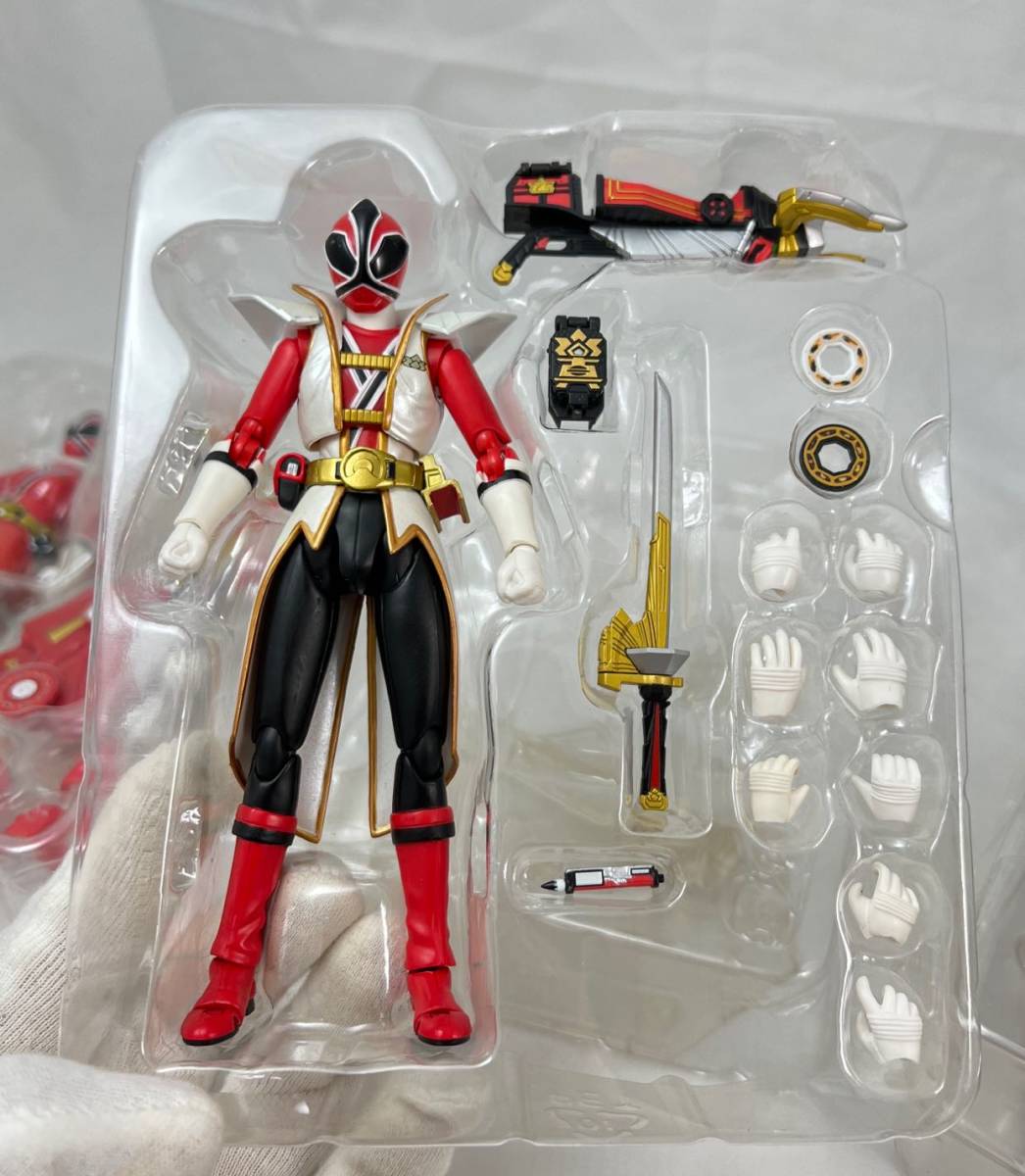 1円〜※4体セット S.H.F フィギュアーツ 侍戦隊シンケンジャー スーパー 