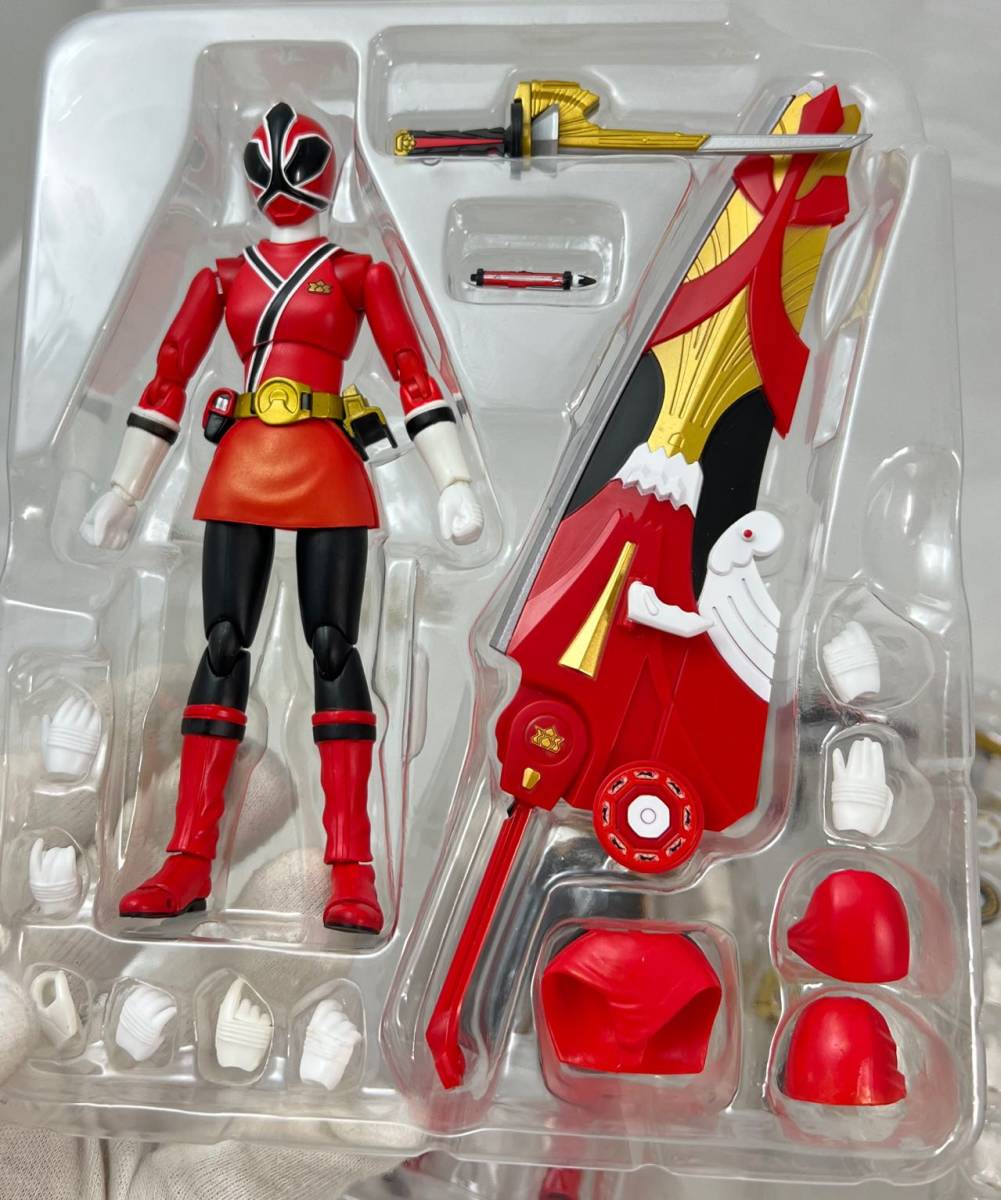 1円〜※4体セット S.H.F フィギュアーツ 侍戦隊シンケンジャー スーパー 