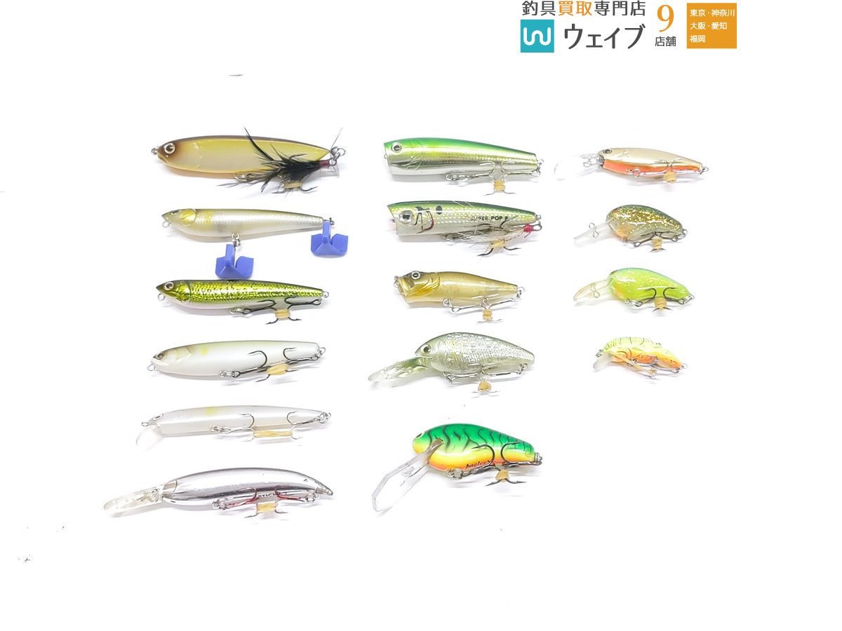 メガバス ドッグX・ポップX 等 計15点セット メガバス POP-X 等 ベビー