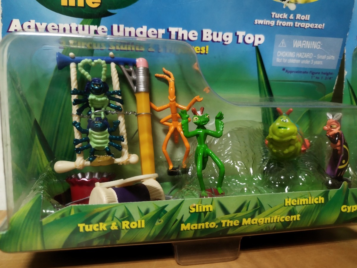 新品未開封☆a bugs life☆バグズライフ　フィギュア９体セットディズニー a bugs life バグズライフ フィギュア マテル Mattel ディズニー