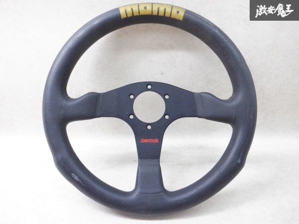 MOMO モモ COMPETITION コンペティション ステアリング ハンドル ステアリングホイール レザー 汎用品 棚2N13