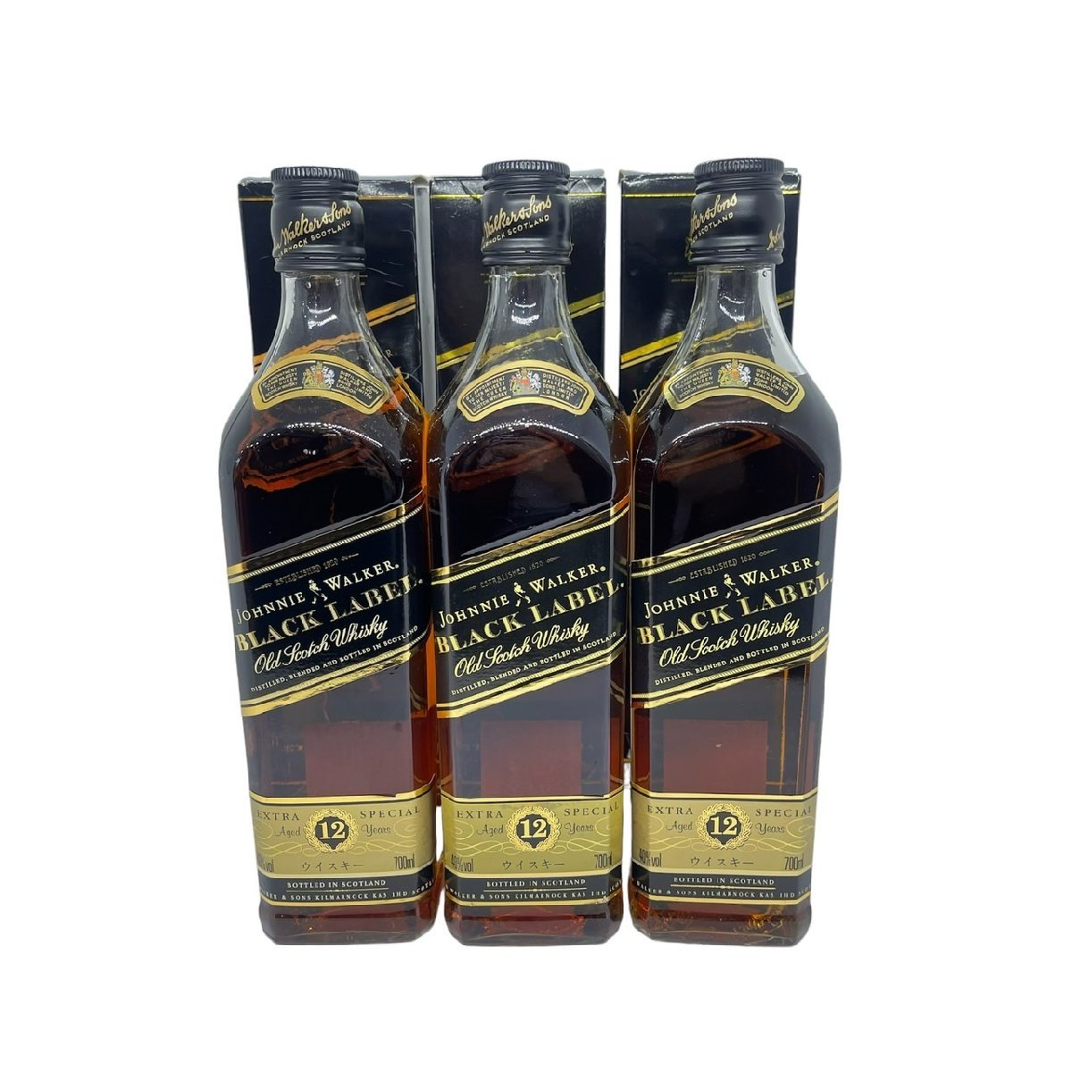 古酒 Johnnie Walker 8本セット レッド6本 ブラック12年2本 古