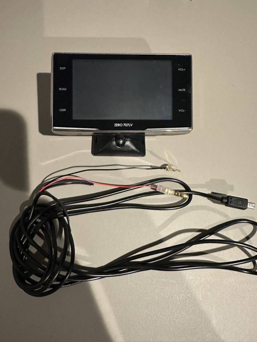 コムテックレーダー探知機 ZERO307LV 動作確認済 COMTEC データ更新済