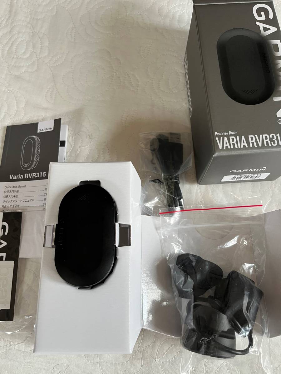 GARMIN VARIA RVR315 ガーミン バリア ロードバイクリアレーダー　未使用・開封通電のみ