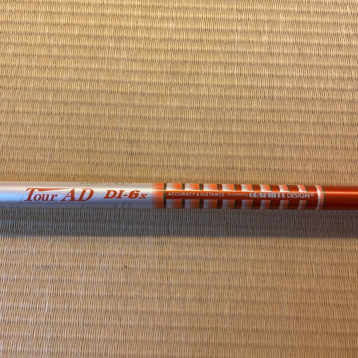 ツアーAD DI 6x 1w用タイトリストスリーブ付き中古シャフト