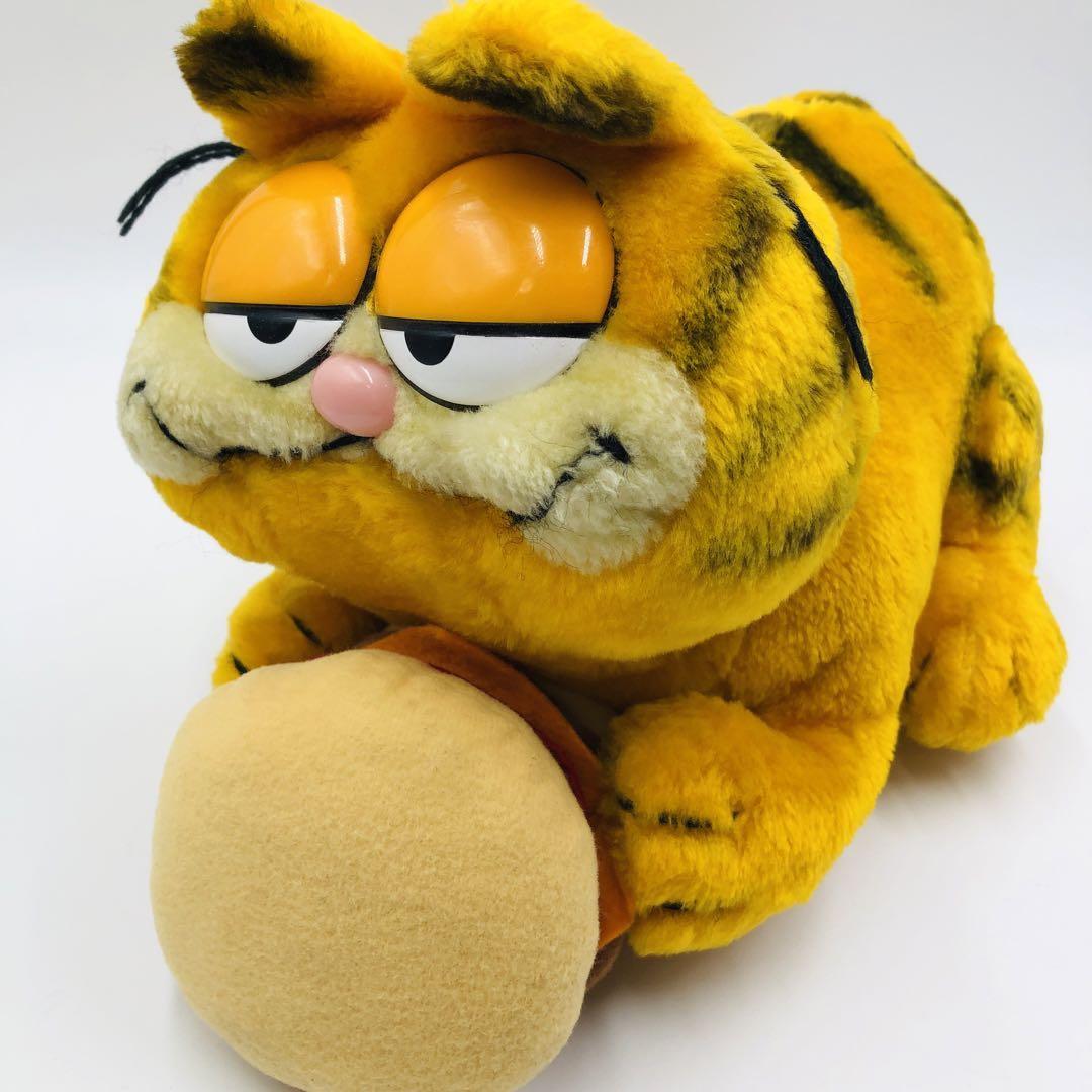 ガーフィールド Garfield チーズバーガー ぬいぐるみ ビンテージ