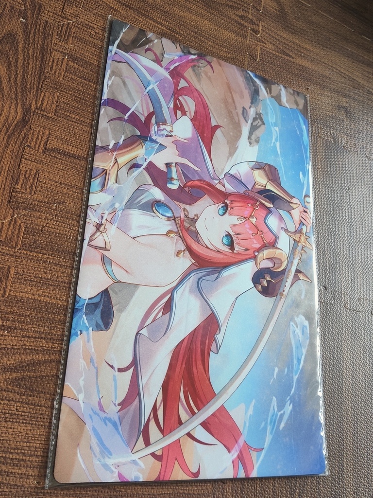 原神 ニィロウ スリーブ プレマ プレイマット スコッティ 白詰草