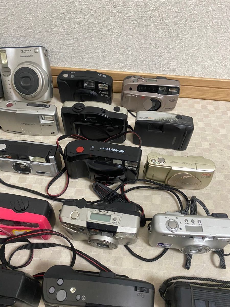 フィルムカメラ FUJIFILM OLYMPUS Canon 26台まとめて売る FUJIFILM