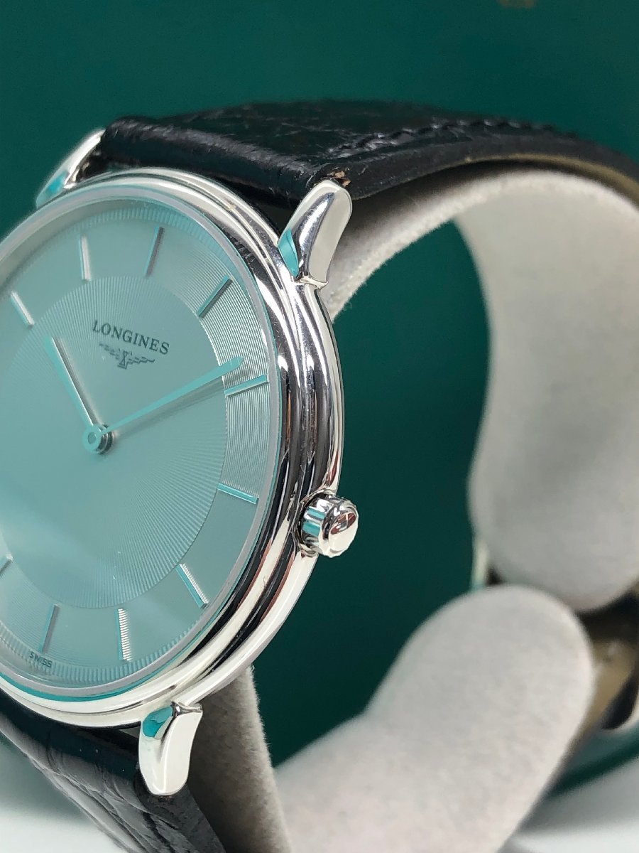 稼動品 LONGINES ロンジン グランドクラシック L4.676.4 2023年7月電池交換済 クォーツ メンズ ボーイズ 腕時計 箱 ギャラ