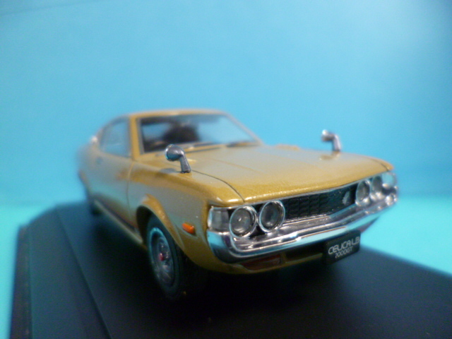 1/43エブロ トヨタ セリカ LB 2000GT 1973 リフトバック ゴールドの 